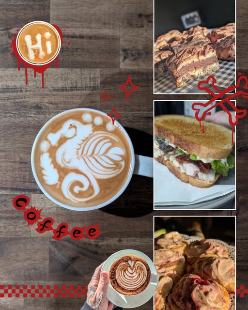 Coffee and a toasted brekky